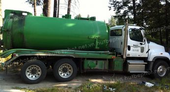 Hút bể phốt tại Chùa Bộc
